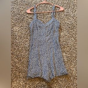 Vintage blue romper! Size XS!
